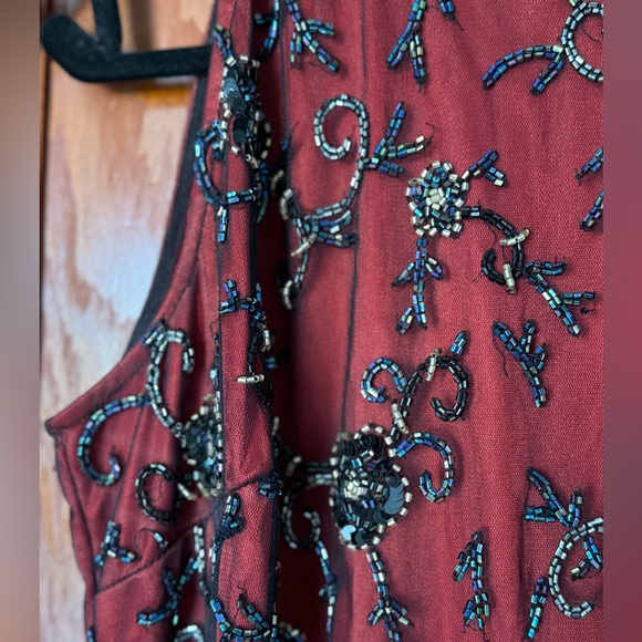 Women’s Beaded Top Sz L/G - Picture 2 of 10